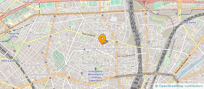 localisation de l'entreprise MONSIEUR BERTRAND GEORGEON  PARIS