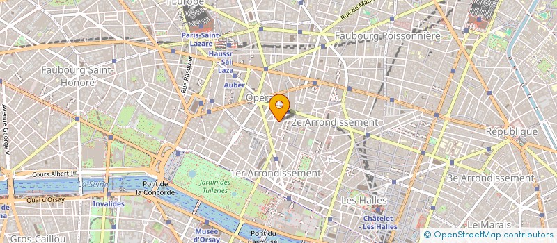 localisation de l'entreprise MONSIEUR BERTRAND GEORGES  PARIS