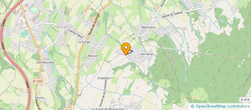 localisation de l'entreprise MONSIEUR BERTRAND GHERARDI  NEYDENS