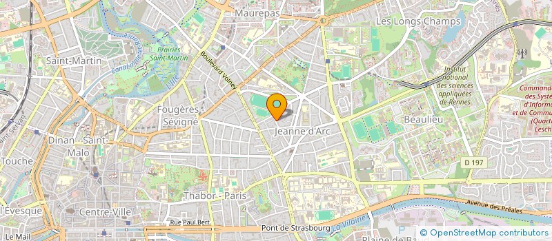 localisation de l'entreprise MONSIEUR BERTRAND GICQUEL à RENNES