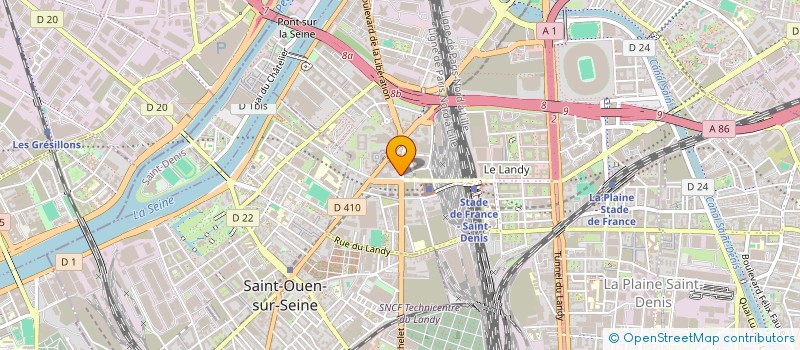 localisation de l'entreprise MONSIEUR BERTRAND GINET à SAINT-DENIS