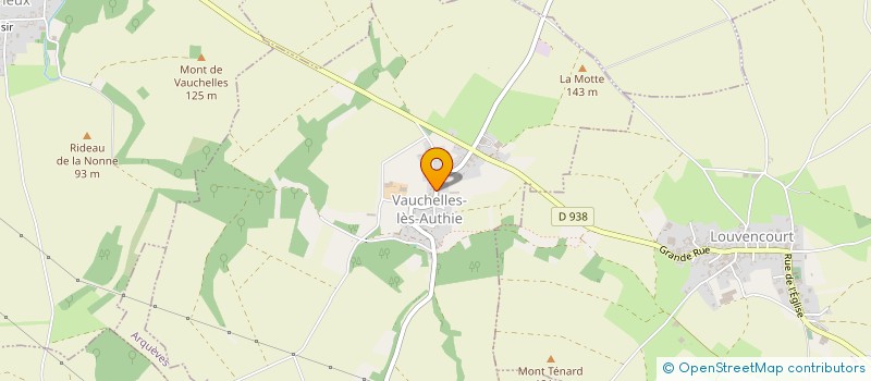 localisation de l'entreprise MONSIEUR BERTRAND GIRARD  VAUCHELLES-LES-AUTHIE