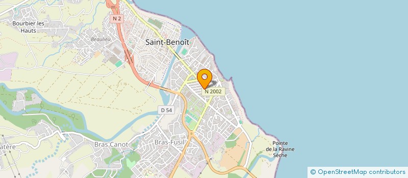 localisation de l'entreprise MONSIEUR BERTRAND GIRON à SAINT-BENOIT