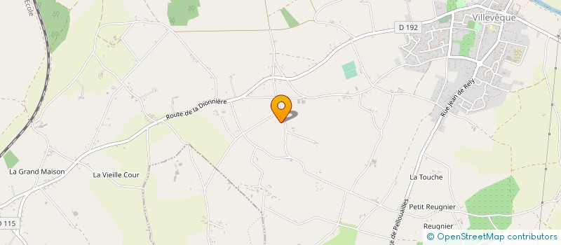 localisation de l'entreprise MONSIEUR BERTRAND GODEBOUT  JARZE VILLAGES