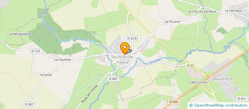 localisation de l'entreprise MONSIEUR BERTRAND GODEFROY  VIRANDEVILLE