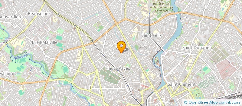 localisation de l'entreprise MONSIEUR BERTRAND GOILLANDEAU à NANTES