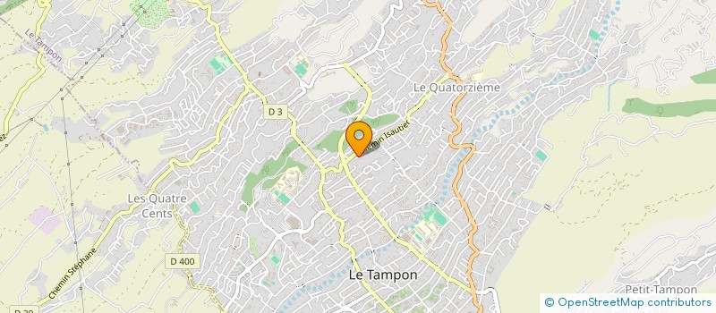 localisation de l'entreprise MONSIEUR BERTRAND GRONDIN  LE TAMPON