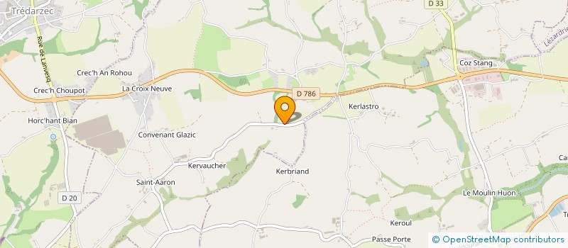 localisation de l'entreprise MONSIEUR BERTRAND GUELOU  PLEUMEUR-GAUTIER