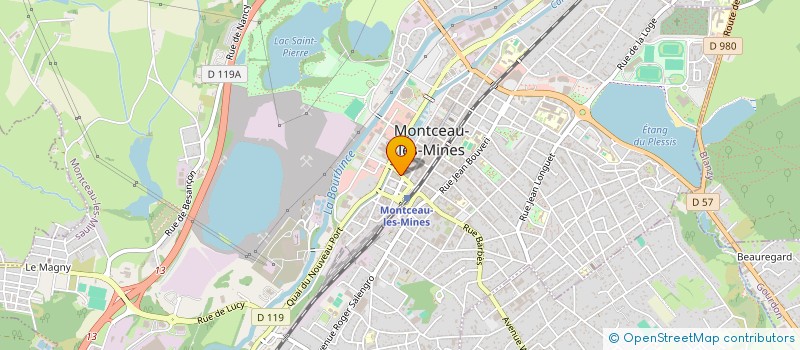 localisation de l'entreprise MONSIEUR BERTRAND GUINOT à MONTCEAU-LES-MINES