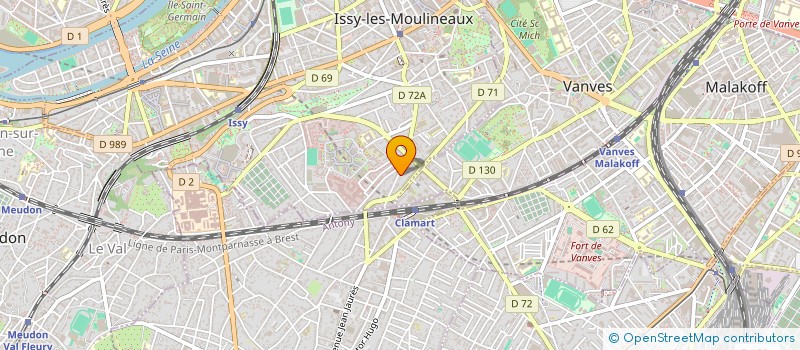 localisation de l'entreprise MONSIEUR BERTRAND GUYOT à ISSY-LES-MOULINEAUX
