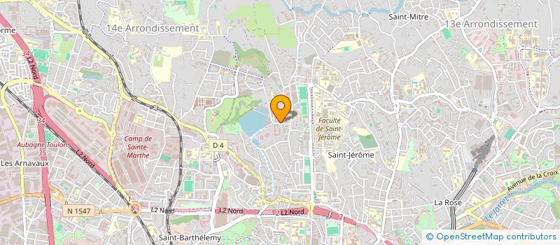 localisation de l'entreprise MONSIEUR BERTRAND HALLAKOUN à MARSEILLE