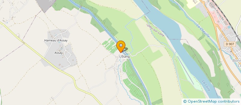 localisation de l'entreprise MONSIEUR BERTRAND HAUTIN à BEAULIEU-SUR-LOIRE