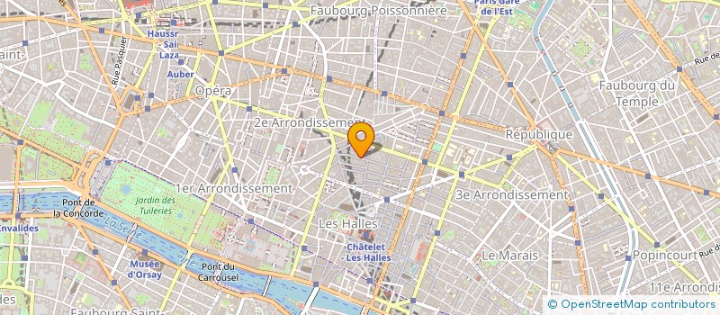 localisation de l'entreprise MONSIEUR BERTRAND HELLION  PARIS