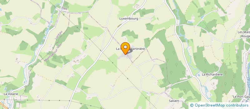 localisation de l'entreprise MONSIEUR BERTRAND HERISSON  MONTVAL-SUR-LOIR