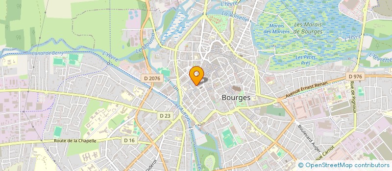 localisation de l'entreprise MONSIEUR BERTRAND HERMINIER à BOURGES