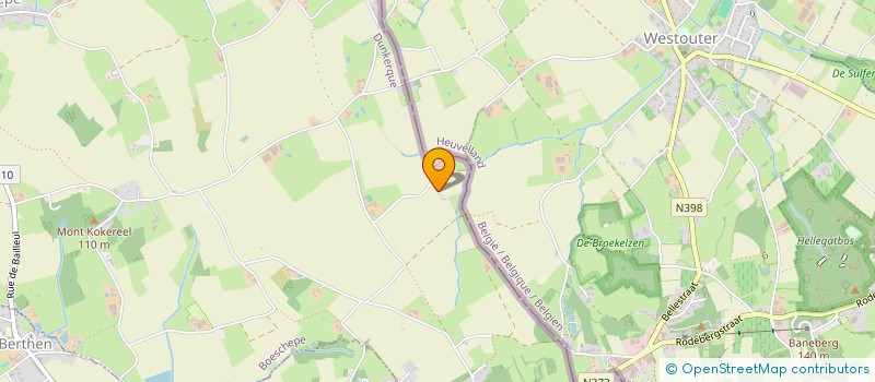 localisation de l'entreprise MONSIEUR BERTRAND HEYMAN  BOESCHEPE