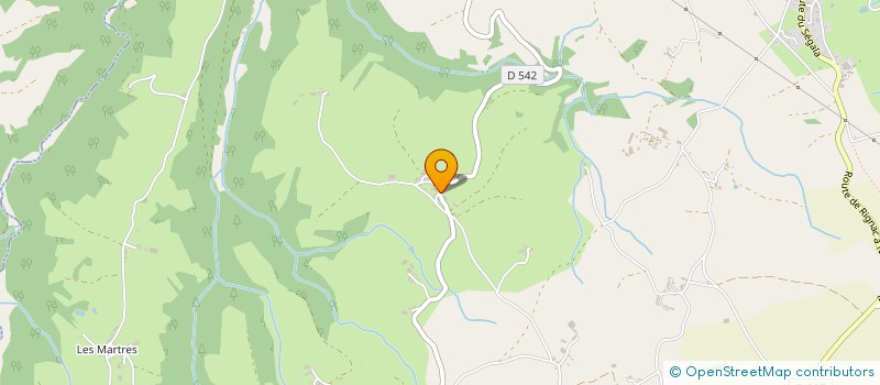 localisation de l'entreprise MONSIEUR BERTRAND HIGOUNENC  COLOMBIES