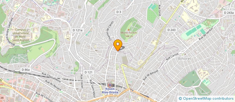 localisation de l'entreprise MONSIEUR BERTRAND HILLMEYER  SAINT-MARTIN-DE-BOSCHERVILLE