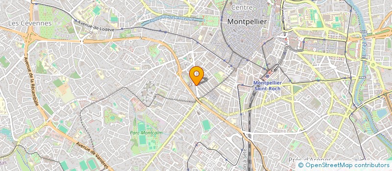 localisation de l'entreprise MONSIEUR BERTRAND HOULIER à MONTPELLIER