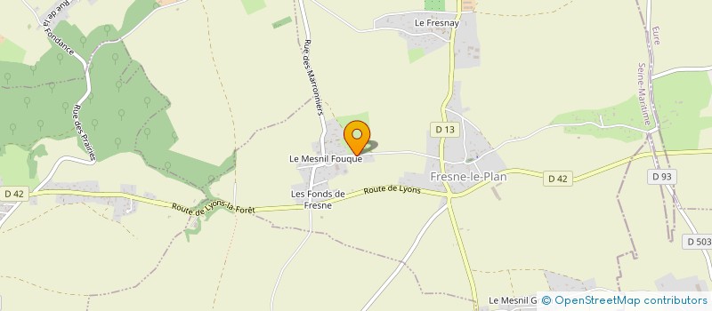 localisation de l'entreprise MONSIEUR BERTRAND IGER à FRESNE-LE-PLAN