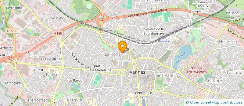 localisation de l'entreprise MONSIEUR BERTRAND IRAGNE à VANNES