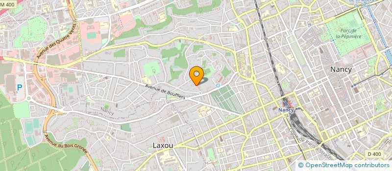 localisation de l'entreprise MONSIEUR BERTRAND JAMOT  NANCY