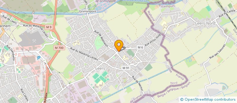 localisation de l'entreprise MONSIEUR BERTRAND JOLY  LEERS