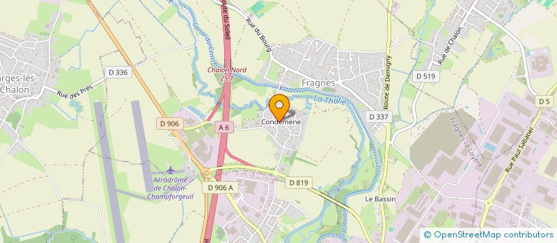 localisation de l'entreprise MONSIEUR BERTRAND JOLY DE SAILLY  FRAGNES-LA LOYERE