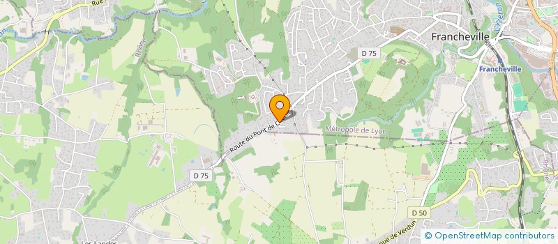 localisation de l'entreprise MONSIEUR BERTRAND JOSPIN  FRANCHEVILLE