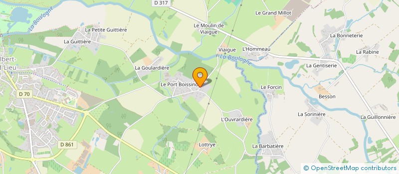 localisation de l'entreprise MONSIEUR BERTRAND JOUADET à SAINT-PHILBERT-DE-GRAND-LIEU