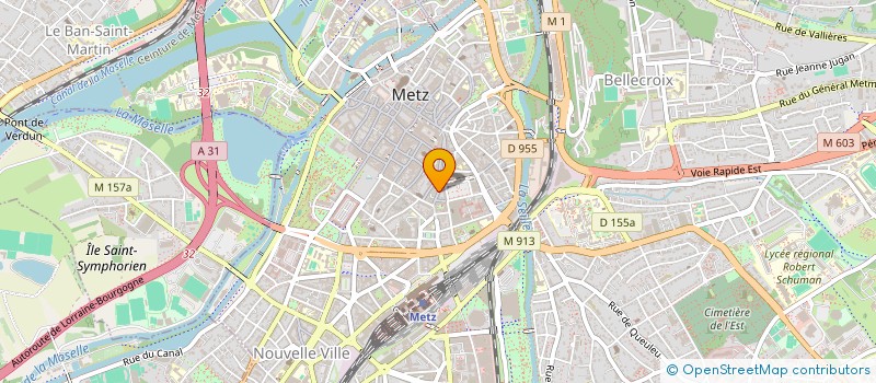 localisation de l'entreprise MONSIEUR BERTRAND KEMPF à METZ