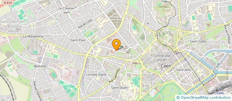 localisation de l'entreprise MONSIEUR BERTRAND KERDUEL à CAEN
