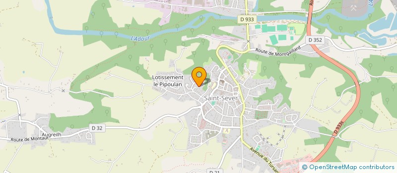 localisation de l'entreprise MONSIEUR BERTRAND LABROUCHE à SAINT-SEVER