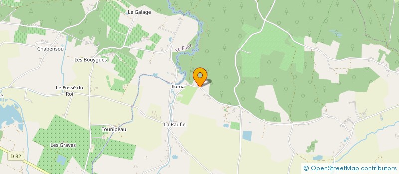 localisation de l'entreprise MONSIEUR BERTRAND LAFONT  SAINT PIERRE D'EYRAUD