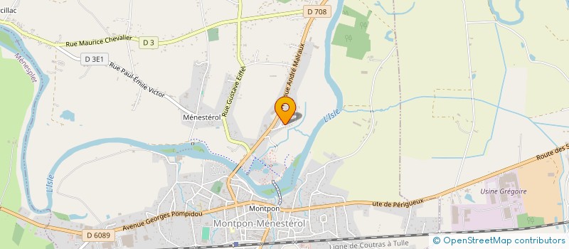 localisation de l'entreprise MONSIEUR BERTRAND LANDE  MONTPON-MENESTEROL