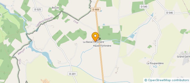 localisation de l'entreprise MONSIEUR BERTRAND LANDEMAINE à SAINT-ELLIER-LES-BOIS