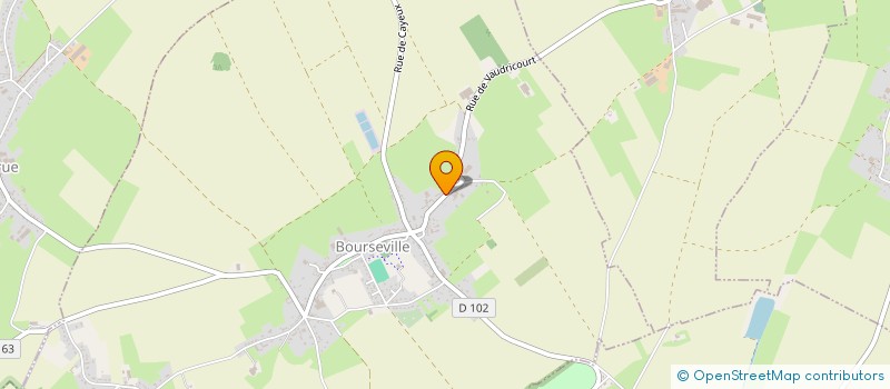 localisation de l'entreprise MONSIEUR BERTRAND LANGLET  BOURSEVILLE