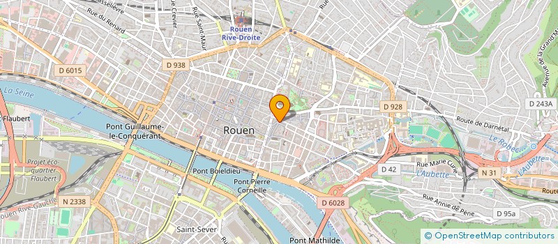 localisation de l'entreprise MONSIEUR BERTRAND LAPLACE à ROUEN