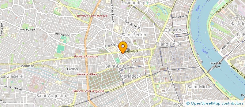 localisation de l'entreprise MONSIEUR BERTRAND LARME  BORDEAUX