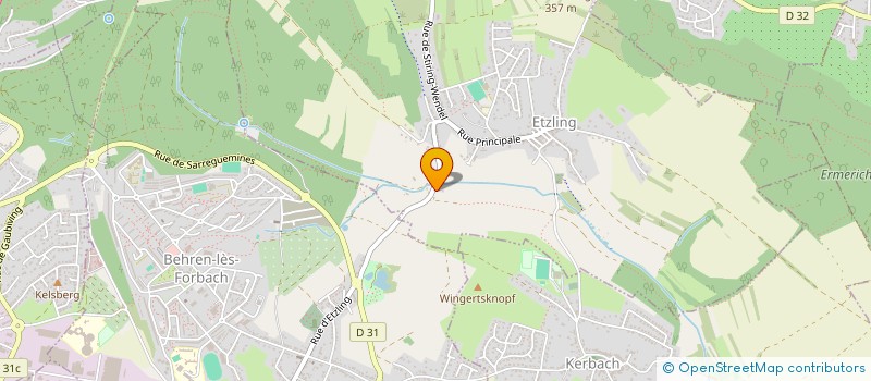 localisation de l'entreprise MONSIEUR BERTRAND LAUDWEIN à ETZLING