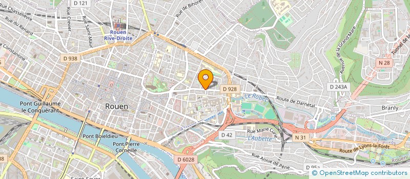 localisation de l'entreprise MONSIEUR BERTRAND LAURENT à ROUEN