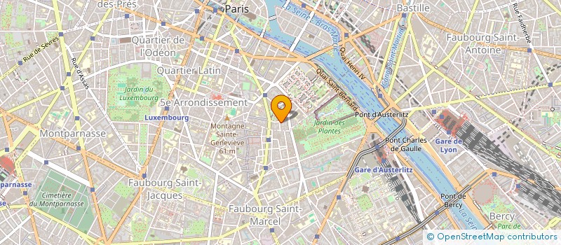 localisation de l'entreprise MONSIEUR BERTRAND LE BOUDEC à PARIS