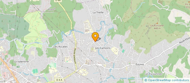 localisation de l'entreprise MONSIEUR BERTRAND LE CANN  MARSEILLE