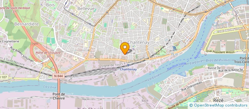 localisation de l'entreprise MONSIEUR BERTRAND LE GAC DE LANSALUT à NANTES