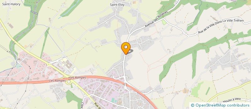 localisation de l'entreprise MONSIEUR BERTRAND LE MEE  PLERIN