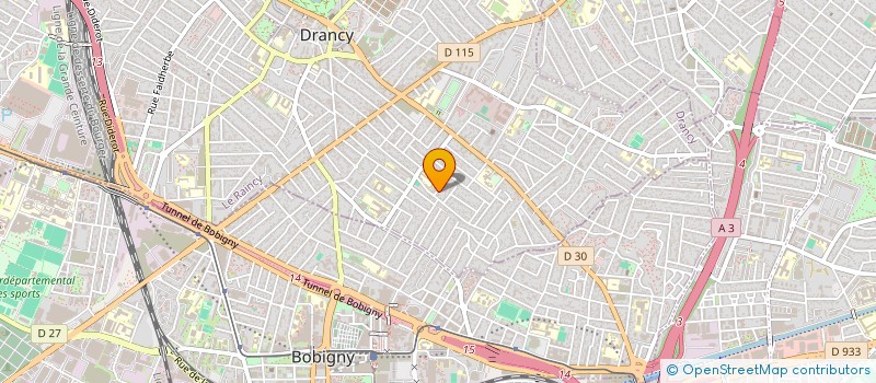 localisation de l'entreprise MONSIEUR BERTRAND LE ROY à DRANCY