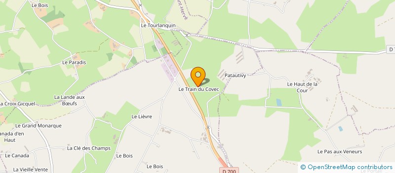 localisation de l'entreprise MONSIEUR BERTRAND LE VERGER à GRACE-UZEL