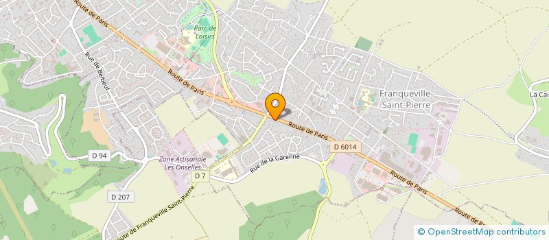 localisation de l'entreprise MONSIEUR BERTRAND LEBOITEUX  FRANQUEVILLE-SAINT-PIERRE