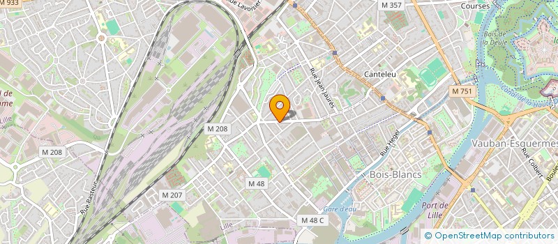 localisation de l'entreprise MONSIEUR BERTRAND LECERF à LILLE