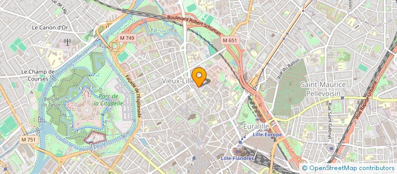 localisation de l'entreprise MONSIEUR BERTRAND LEFEBVRE à LILLE
